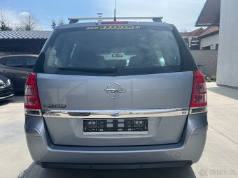 Opel Zafira 1.6i 85KW 1.MAJ. 7 MÍST TEMPOMAT PDC 2X ALU KOLA - 4