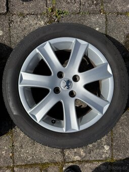 Originální ALU kola Peugeot 207 – 16" – sada 4 ks - 4