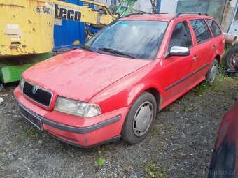 Škoda Octavia 1.6i, 74.kw, motor AKL pouze díly - 4