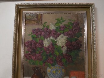 Zátiší, plátno Vincenc Červinka 1897 Vítanov - 4