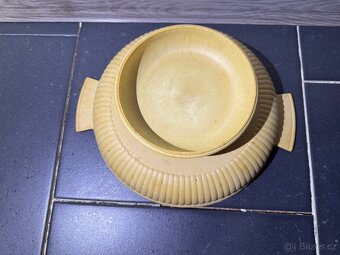 Retro bakelitová mísa světlá, 25 cm - 4
