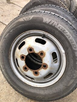 205/75 R16 C ZIMNÍ PNEU + KOLA NISSAN ATLEON LEVNĚ - 4