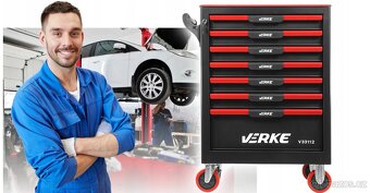 Dilenský vozík 7 zásuvek PROFI 48 kg - 4