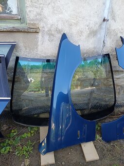 BMW E39 přední blatníky ,dveře topas BLAU - 4