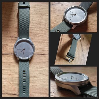 Garmin vivomove3 Style, Silver/Green - 4