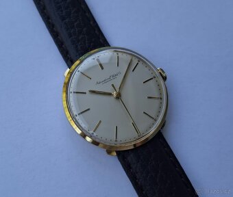Zlaté pánské náramkové hodinky IWC Schaffhausen 18K - 4