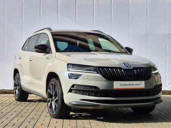 ŠKODA Karoq 1.5TSI 110kW DSG SportLine Plus 2021 ČR 1.majite - 4