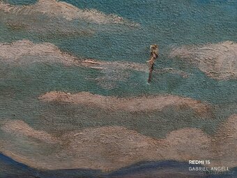 Stará olejomalba 74 × 58 cm, - 4