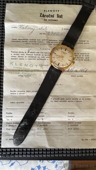 Zlaté náramkové hodinky Valory Geneve Automatic - 4