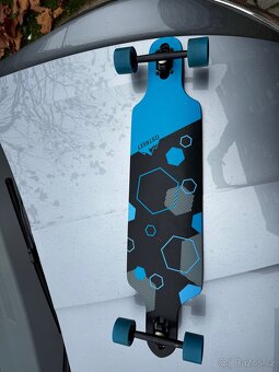 Longboard D-Street Polygon Hex Drop Through - 4