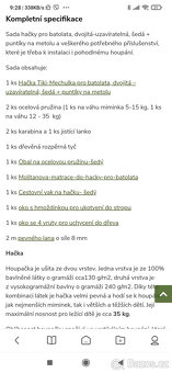 Závěsná Hacka Tiki Měchulka - dvojitá - 4