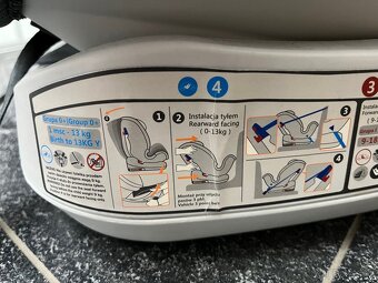 Autosedačka Yoga Caretero Graphite - 4