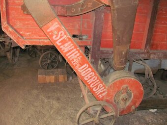 Stará mlátička / V. Slavík a zeť Dobruška - 4