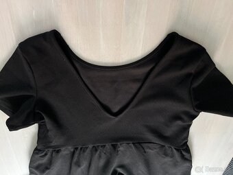 Černé mini sinsay šaty vel M - 4