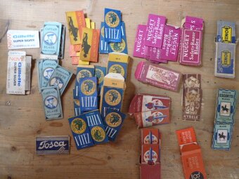 Žiletky - obaly - 4