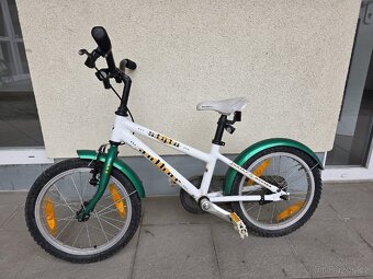 Dětské kolo 16" Author stylo zeleno/bílé - 4