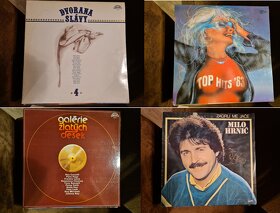 Staré gramofonové desky cizí - 4