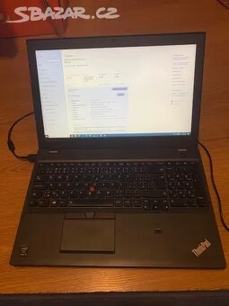 Notebook Lenovo ThinkPad T550 + dokovací stanice - 4