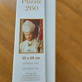 Puzzle papež Jan Pavel II. - Trefl 260 dílků - 4