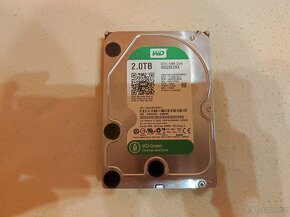 HDD 3,5" 1 TB SATA3 WD Blue & 2 TB SATA3 WD Green - 4