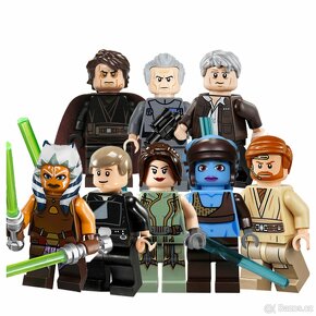 Rôzne figúrky Star Wars 3 (8ks) typ lego - nové - 4