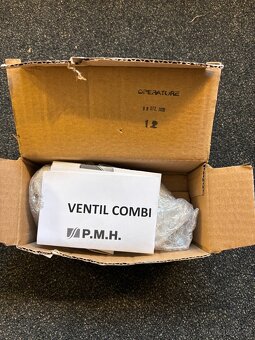 P.M.H. Ventil Combi pravé, chrom – nové - 4
