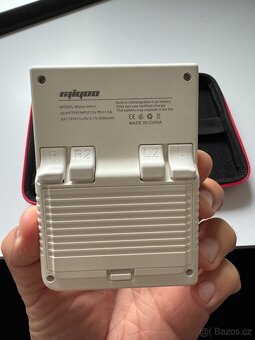 Retro herní konzole MIYOO MINI PLUS–120GB–bílá–TOP STAV - 4