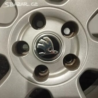 Škoda R18" 5x112 ET46 7,5J Originální ALU disky - 4