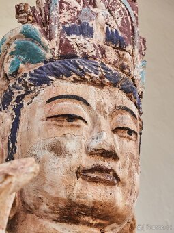 Velká čínská socha Guanyin 2 metry - 4