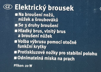 nový elektrický brousek Silvercrest - 4