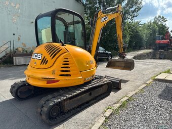 Pasový bagr JCB 8065 RTS,6580kg,naklápěcí svahová lžíce - 4
