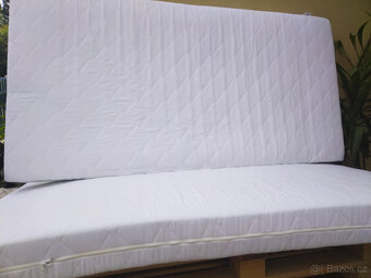 Dvě čisté pěnové matrace 100x200 cm vysoké 15 - MŮŽU DOVÉZT - 4