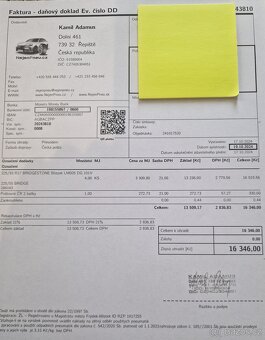 Originál alu kola BMW 320 + zimní pneu runflat - 4
