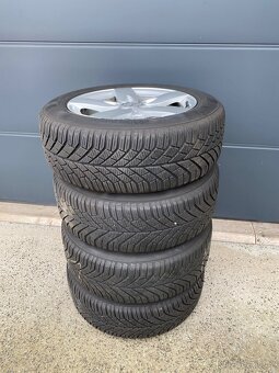 Originál zimní sadu Alu kol Mercedes Benz SLK, 205/55 R 16 - 4