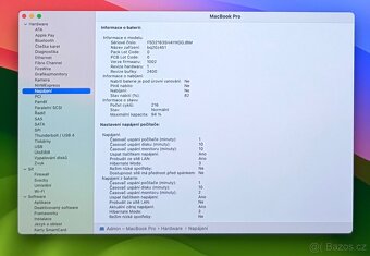 MacBook Pro M2 2022 /16GB RAM/256GB SSD/Záruka 94% BATERIE - 4