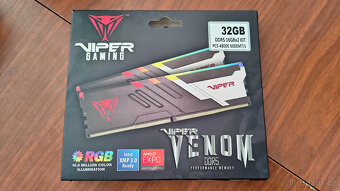 32GB DDR5 6000 CL30 - Patriot Viper Venom LED RGB - 4