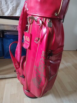 GOLFOVÝ BAG - ČERVENÝ zn. MAC GREGOR - PC: 6.000,- - 4