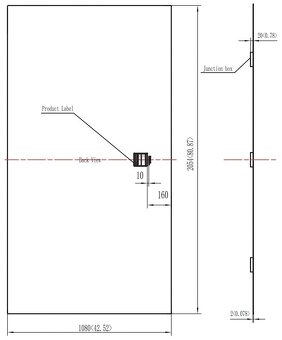 Ohebný lehký solární panel SUNMAN SMF430F-12X12U - 4
