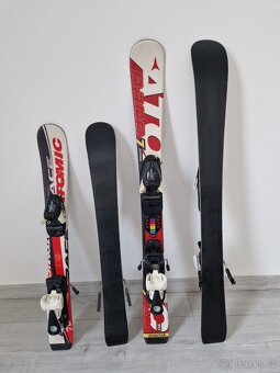 Lyže Atomic s vázáním, délka 90 a 70cm - 4