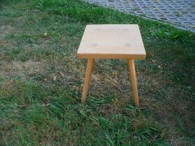 stolička dřevěná - 4