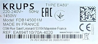 Kávovar Krups Evidence Plus EA894T10 Titanium

 - 4