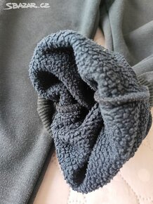 2x Tepláky s fleece, vel.122-128 - 4