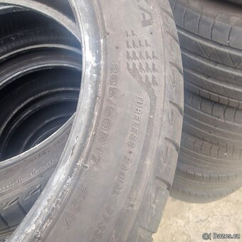 PRODÁM 4 LETNÍ PNEU BRIDGESTONE 205/50/17, CENA JE ZA 4 PNEU - 4
