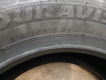 Prodám 4 Ks nejetých letních pneu Bridgestone Duravis - 4
