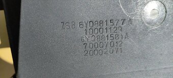 Kastlík pod sedadlo řidiče Škoda Fabia 1 - 4