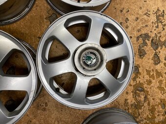 Alu disky originál Škoda 5x100 - 4