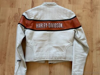 Kožená dámská bunda Harley Davidson XS - 4