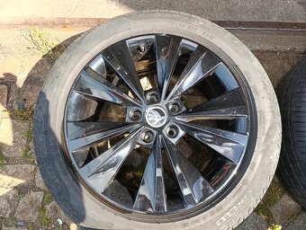 Original alu kola Škoda model Twister 5x112 R17 - 4