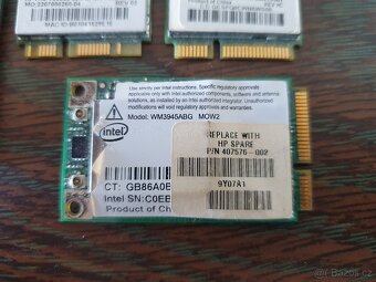 4x Wifi modul do Notebooku : kus - Vše - 150kč - 4