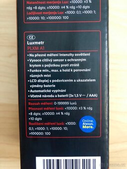 Nový nerozbalený Luxmetr - 4